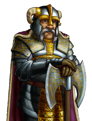 Wise dwarven lord